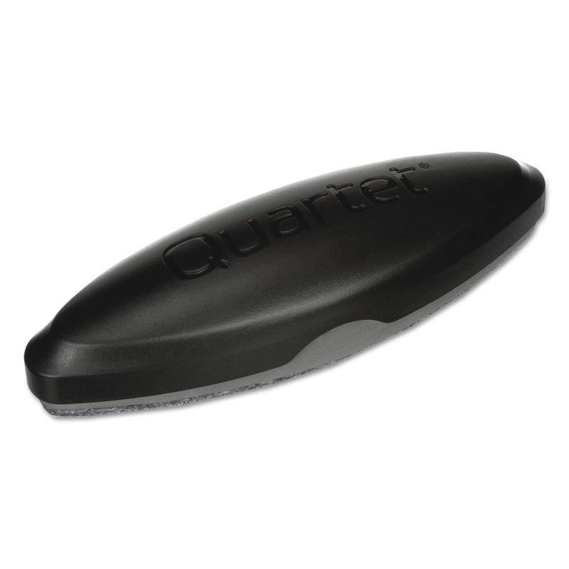 Quartet Eraser, 2-in-1, Whiteboard/Chalkboard, Magnetic, 6-1/2"x1-3/8", Black (BFEB2) - Image 1